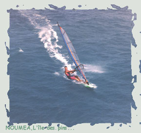 windsurfing